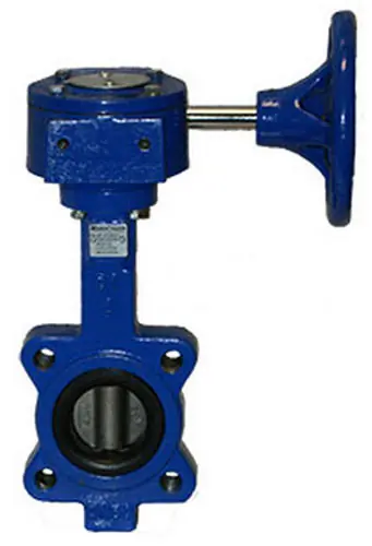 Sharpe 17 Series 10 in. Ductile Iron Gear Operator Butterfly Valve w/EPDM Seals & SS Disc, Lug Style