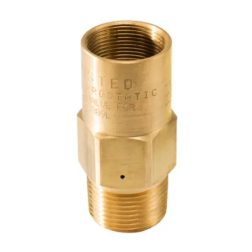 Emerson Fisher 3/4 in. MNPT External Relief Valves for Hydrostatic Containers - 375 PSIG