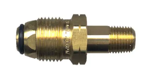 Gas-Flo 1/4" NPT Excess Flow Tailpiece Assembly Fitting
