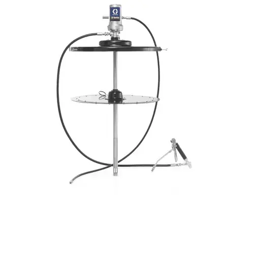 Graco LD Series 50:1 Air-Powered Grease Pump Package For 120 lb Drum