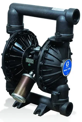 Graco 2150 2 in. NPT Aluminum Diaphragm Pump w/ TPE Diaphragms & Seats, Acetal Balls