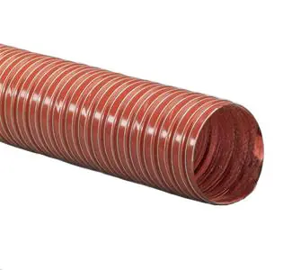 Flexaust Heat-Flex™ BDS Series 12 ft. Duct Hose (-65°F to 500°F)
