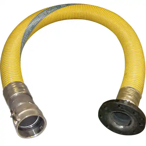 U.S. Hose Assemblies PGL Composite 4 in. Transfer Hose Assemblies w/ Female Camlock x 150# Flange Ends