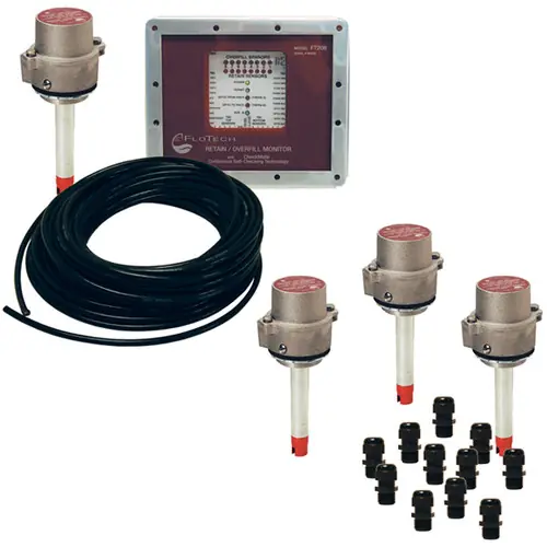 FloTech Checkmate Overfill System (Top Detection Only) w/ 4 Compartments