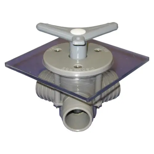 Bosworth YV-095D-F Sea-Lect 1 1/2 in. Base Mount Y-Valve w/ Aluminum Handle