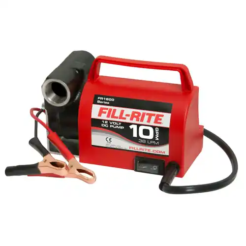 Fill-Rite FR1612 12V DC Portable Fuel Transfer Pump - 10 GPM