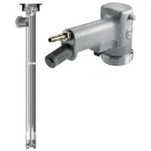 Flux 427S FDA Compliant Sanitary Pumps w/ F416 Explosion-Proof Air Motor With Trigger Valve - 47 in. Tube