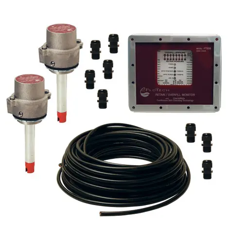 FloTech Checkmate Overfill System (Top Detection Only) w/ 2 Compartments