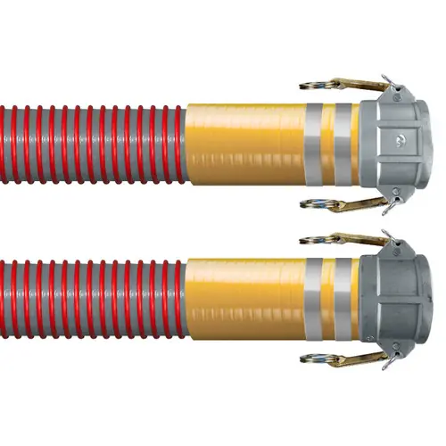 Kuriyama Tigervapor 3 in. x 4 in. Heavy Duty Vapor Recovery Hose Assemblies w/ Part C Female Coupler x CV Ends