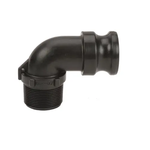 Banjo 1 1/2 in. 90° Polypropylene Couplings - Male Adapter x MPT