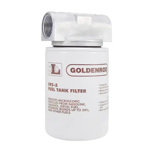 Goldenrod 595 Series Standard Spin-On Fuel Filter - 10 Micron
