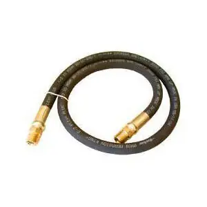 1/4 in. Grease Hose Assembly w/ Male NPT Ends - 5000 PSI