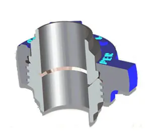 Kemper Valve Figure 200 Butt-Weld Hammer Unions - Buttweld Schedule 40 - 10 in.