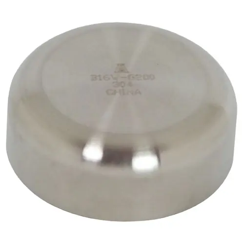 Dixon Sanitary B16W Series Unpolished 304 SS End Caps