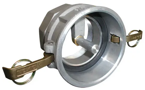 Dixon 4 in. Aluminum Vapor Recovery Coupler w/ Probe x 3 in. Female NPT Fitting