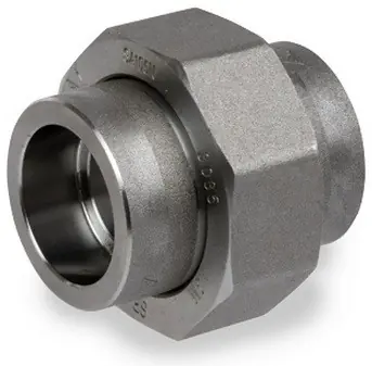Smith Cooper 3000# Forged Carbon Steel 1 1/4 in. Union Fitting - Socket Weld - Fig. 52U 3