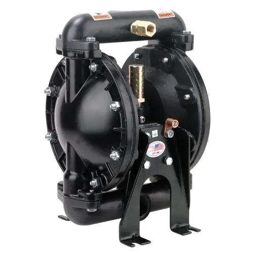 ARO U/L Approved 2 in. NPT Aluminum Air Diaphragm Pump w/ FKM Diaphragms, Acetal Balls & PVDF Seats