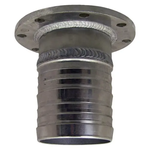 4 in. Alumimum TTMA Flange x 4 in. Hose Shank
