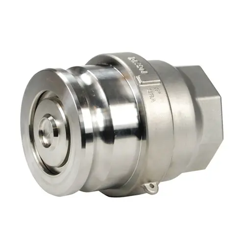 Dixon Bayloc Stainless Steel Dry Disconnect 4 in. Adapter x 3 in. FNPT - Nitrile Rubber Seal