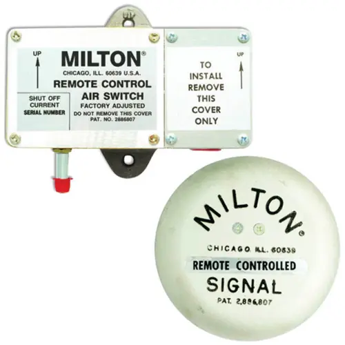Milton Remote Control Air Switch Signal Bell-Chime