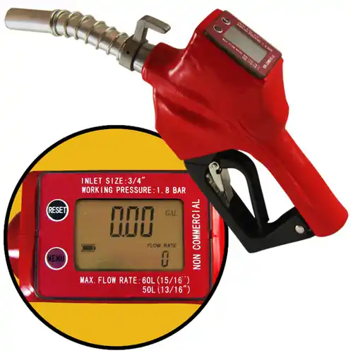 Automatic Diesel Nozzle with Built-in Digital Meter