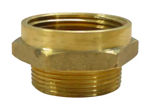 1 1/2 in. FNST x 1 1/2 in. MNPT Brass Hex Adapters
