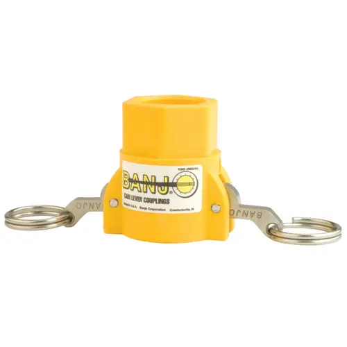 Banjo 3/4 in. Garden Hose Female Thread x 3/4 in. Female Coupling Quick Coupler