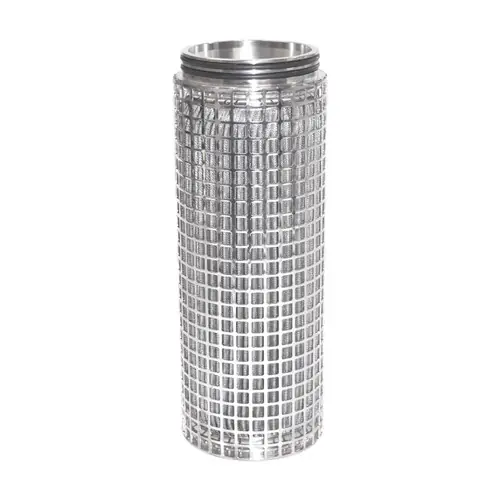 Donaldson P-GSL N 304 Stainless Steel Sterile Air, Steam & Liquid Filter Element, 04/10, UF Connection, 25 Micron, EPDM, Welded End Cap