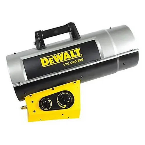 DeWalt® DXH170FAVT 170,000 BTU Direct Fire Forced Air Propane Heater