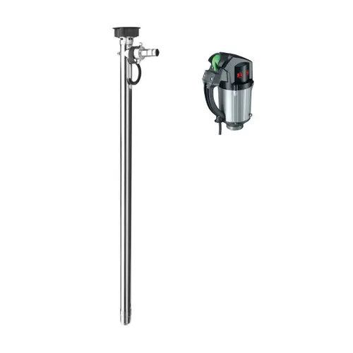Flux FP-424EX S Series Stainless Steel Sealless Drum Pump w/ F460EX Explosion Proof Electric Motor - 39 in. Tube