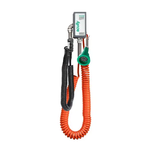 Scully 8248 Sculcon Junction Box, Green Thermistor Plug w/ 2 J-Slot Pins & 8 Contact Pins, Deadman Switch & 30 ft. Coiled Cord