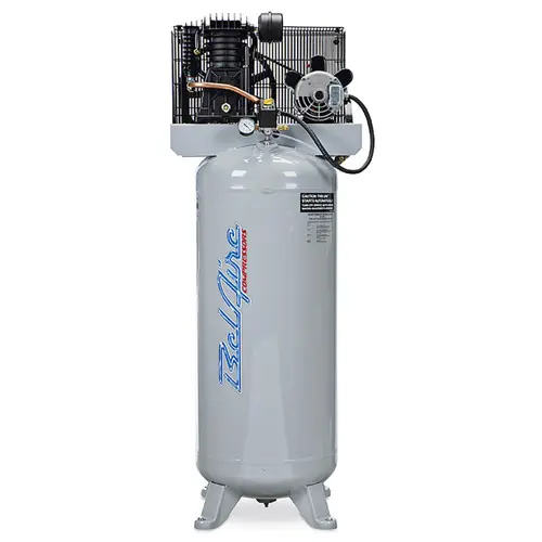 BelAire 4916V Stationary Two-Stage 60 Gallon Air Compressor, 5 HP, 230V 1-Phase
