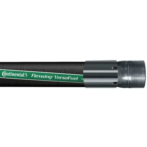 Continental ContiTech Flexwing Versafuel 4 in. 150 PSI Biodiesel Transfer Hose Assemblies w/ MNPT Ends