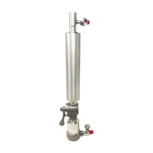 W.L. Walker Stainless Steel Reid Cylindrical Vapor Pressure Bomb Tester - Pressure Type for LPG