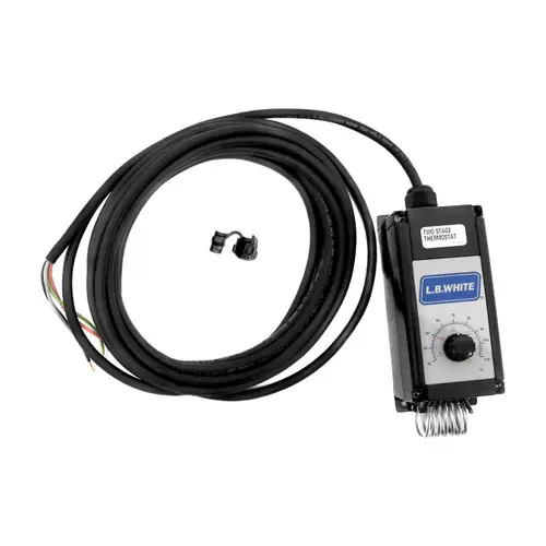 L.B. White NEMA 4X 2-Stage Thermostat w/25 Ft. Cord for Premier 350