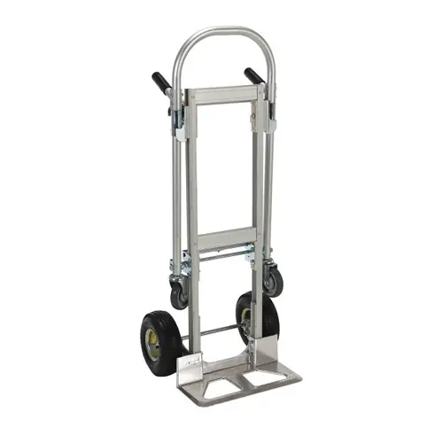Vestil ALUM-CONV Aluminum Convertible Hand Truck, 20-1/2 in. W x 51-1/2 in. H