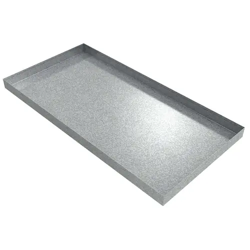JME 48 in. x 24 in. Rectangular Galvanized Drip Pan