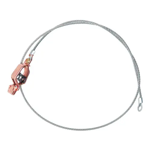 Stewart Browne A-2 Grounding Cable Assembly, Alligator Clip, Lug, 3 ft. of Cable