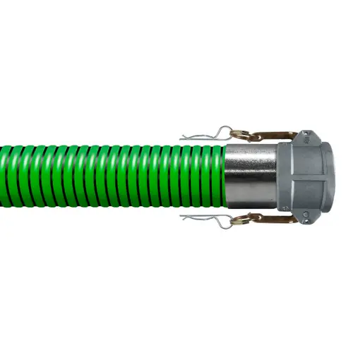 Kuriyama Tiger Green 1 1/2 in. EPDM Suction Hose Assembly w/ Female Coupler Ends