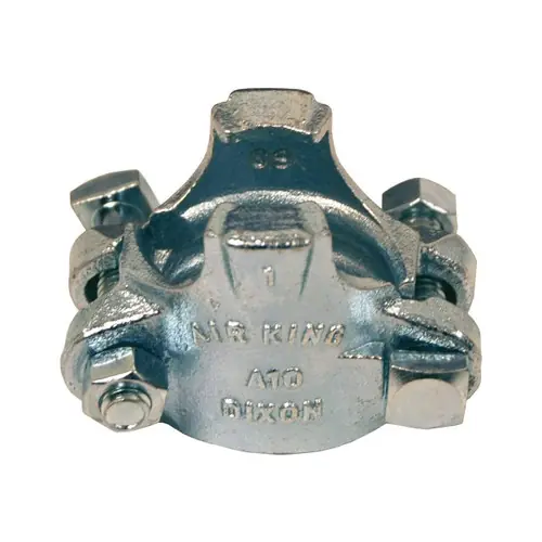 Dixon Air King A9 3/4 in. Plated Iron Clamp, 1-8/64 in. - 1-20/64 in. Hose OD