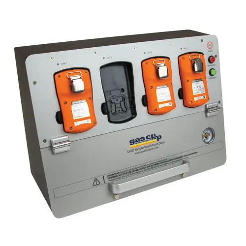 Gas Clip Technologies MGC Simple Dock, Four Bay, Wall Mount