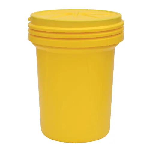 Justrite Eagle 1600SL 30 Gal. Lab Pack w/Screw-On Lid, Yellow