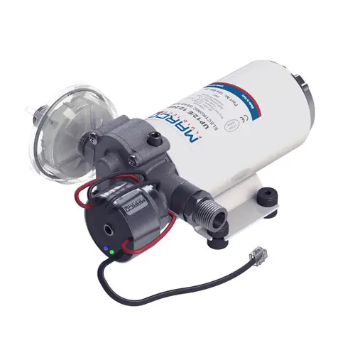 Marco® UP12/E 12/24V Electronic Water Pressure Pump, 9.5 GPM, 1/2 in. NPT, 36.3 PSI, 9.8 ft., Self-Priming
