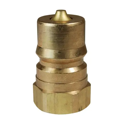 Dixon H-Series Hydraulic Brass Female Threaded Plug, ISO-B