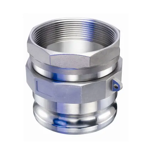 Kuriyama Stainless Steel Male Adapter x FNPT Quick-Acting Swivel Coupling