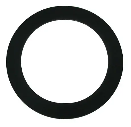 Dixon 5 in. Nitrile Rubber Railroad Tank Car Gaskets - 3/16 in. Thick