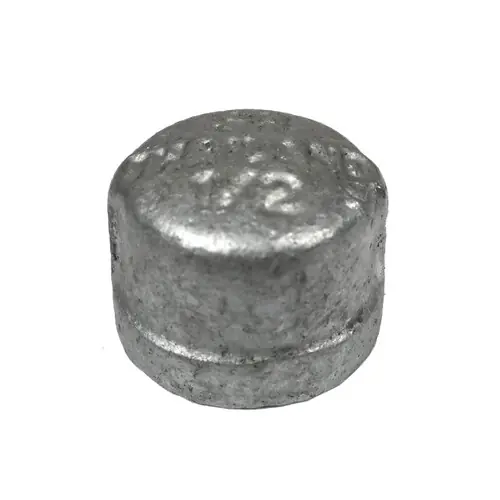 Service Metal Series SGCP Class 150 Galvanized Malleable Iron 1-1/4 in. Cap