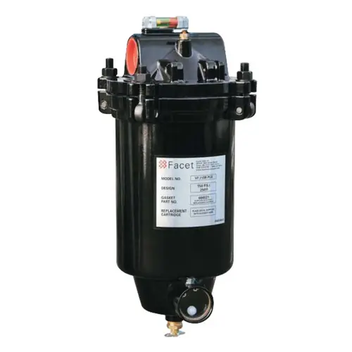 Facet VF-22SB Series Housing w/ Direct Reading Differential Pressure Gauge