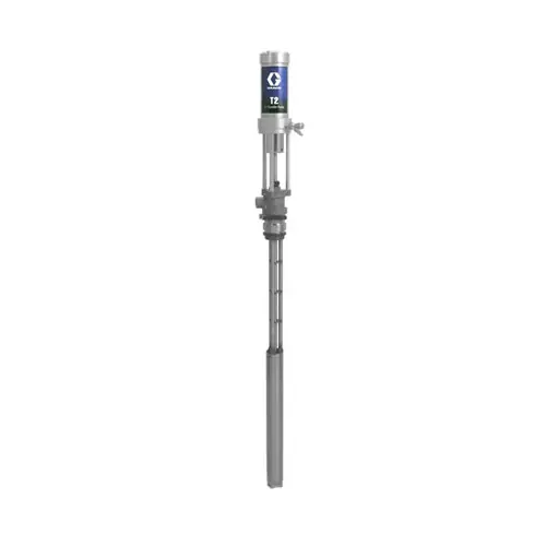 Graco T2 2:1 Air Operated 5 GPM Piston Transfer Pump w/ 33.7 in. Drum SS Tube
