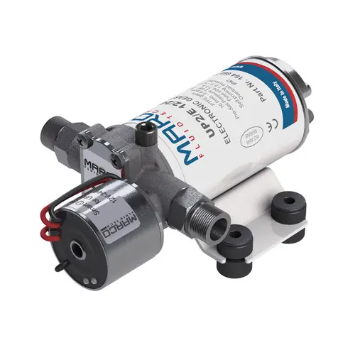 Marco® UP2/E 12/24V Electronic Water Pressure Pump, 2.6 GPM, 3/8 in. NPT, 29 PSI, 4.9 ft. Self-Priming